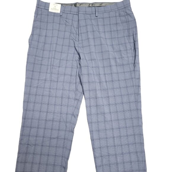 Kenneth Cole Reaction Stretch Fit Plaid Dress Pants Men's.  Size 34/30. NWT $155 - Picture 7 of 8